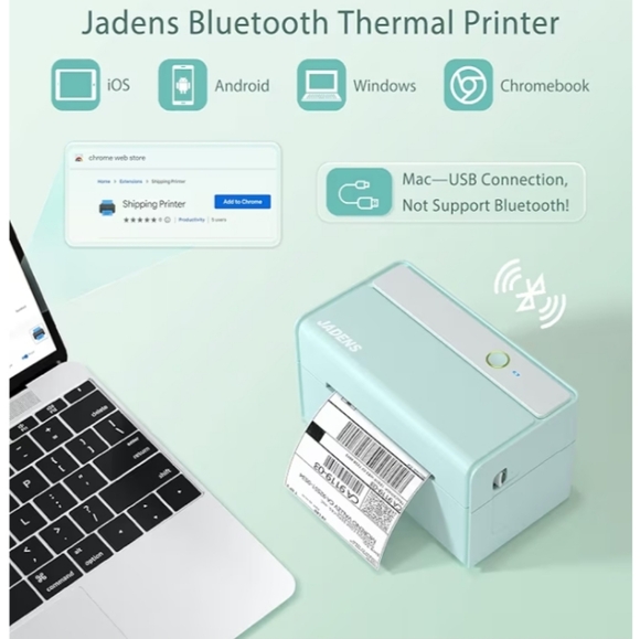 Thermal Printer, Label Holder + Labels! - Picture 5 of 16